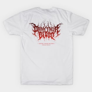 *Front and Back Art* The Reapers Offering- 'Drink Their Blood' T-Shirt